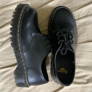 Dr. Martens Black Leather Oxfords